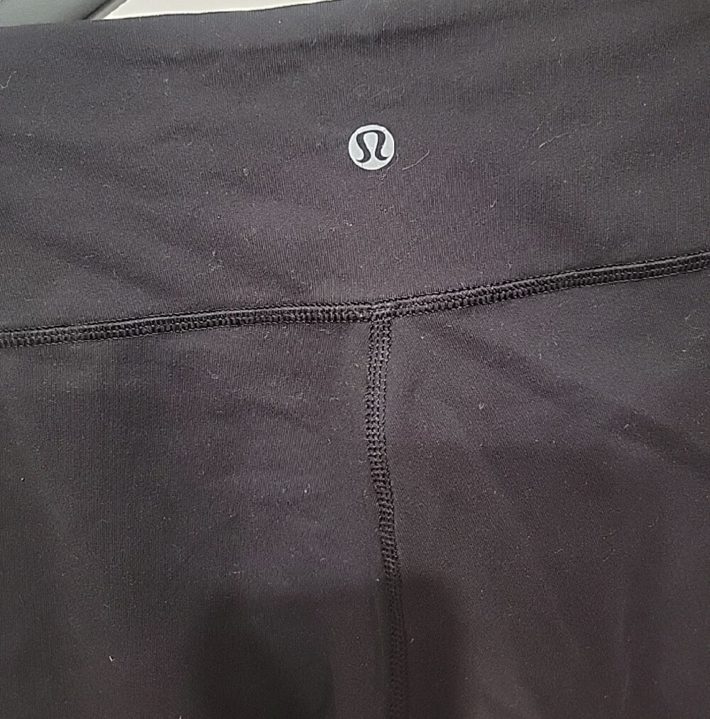 Lululemon Womens Cropped Leggings SZ 12 - Picture 2 of 5